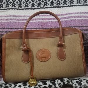 Dooney all leather bag